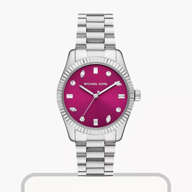 Michael Kors Lexington Pink Dial Casual Ladies Watch